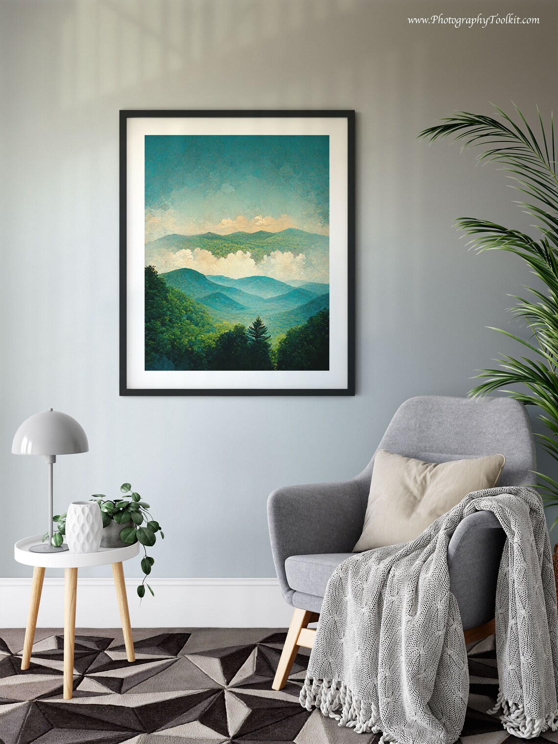 Blue Ridge Mountains Art Print, Blue Ridge Parkway - Image 6