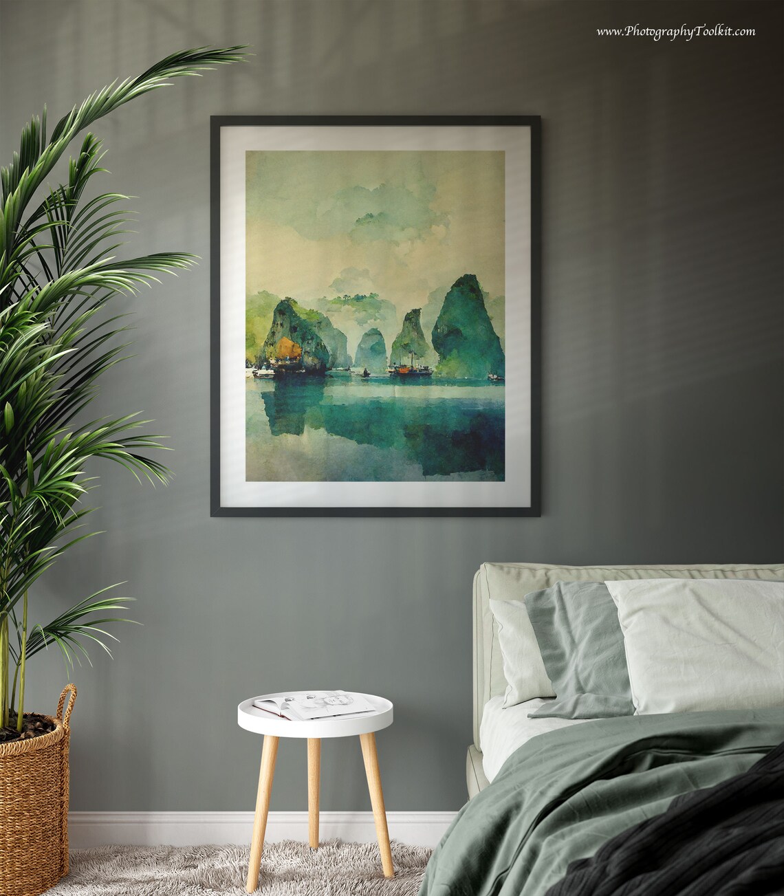 Ha Long Bay Vietnam Travel Poster, Vietnam Photo - Image 3