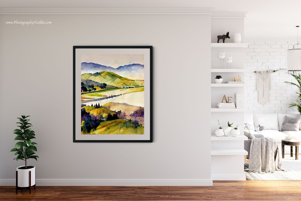 Napa Valley Wine Country Art Print, California - Image 4