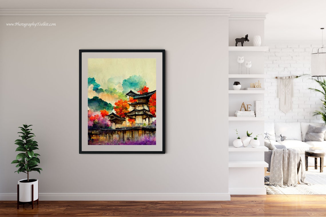 Kyoto Wall Art Kyoto Japan Print Kyoto Travel Poster Japanese Art Print Japanese Art Japanese Wall Art Japan Wall Art Japan Print - Image 4
