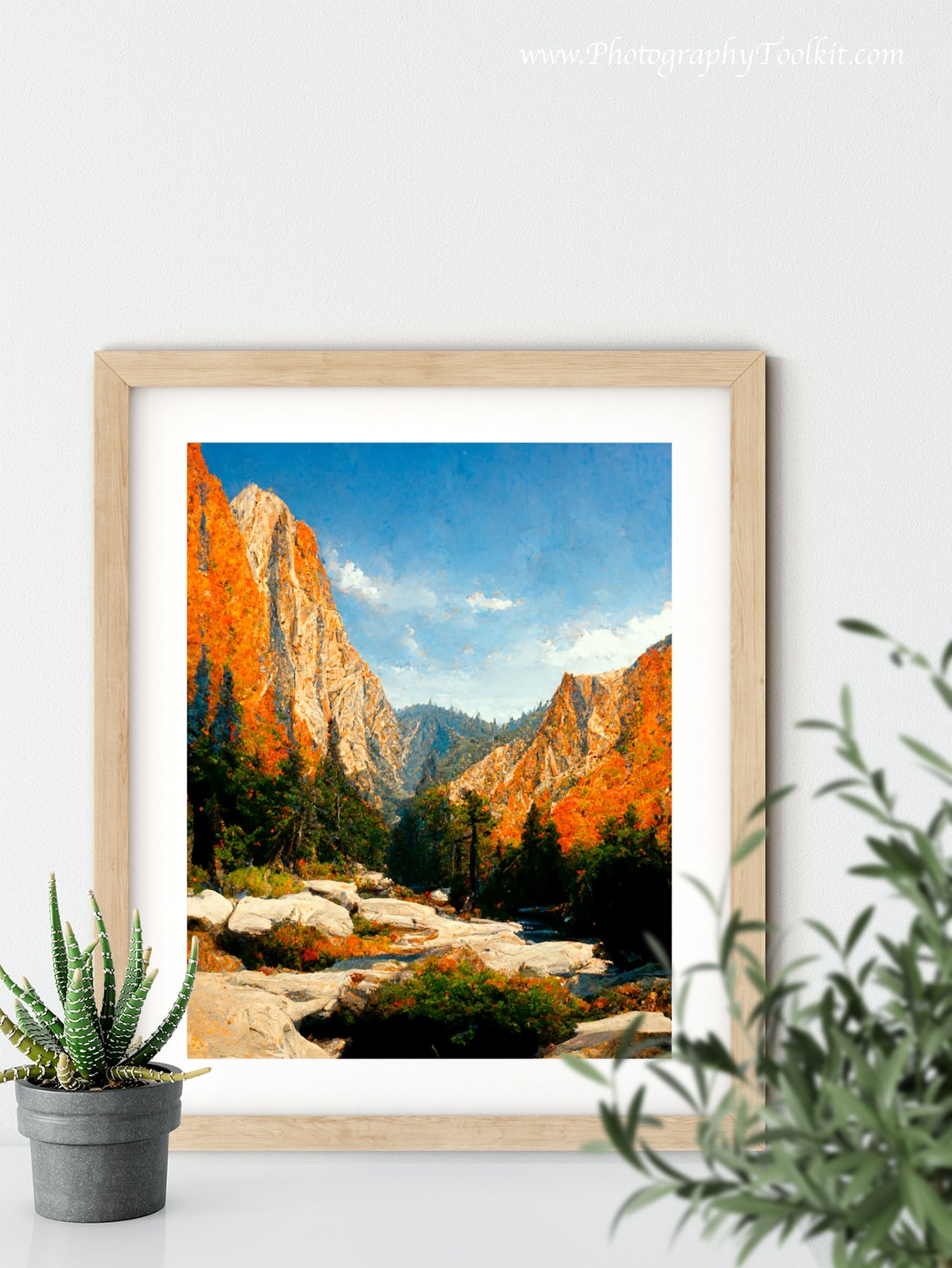 Kings Canyon National Park Print Kings Canyon Wall Art Kings Canyon Art Print Kings Canyon National Park Poster Vintage Travel Poster - Image 5