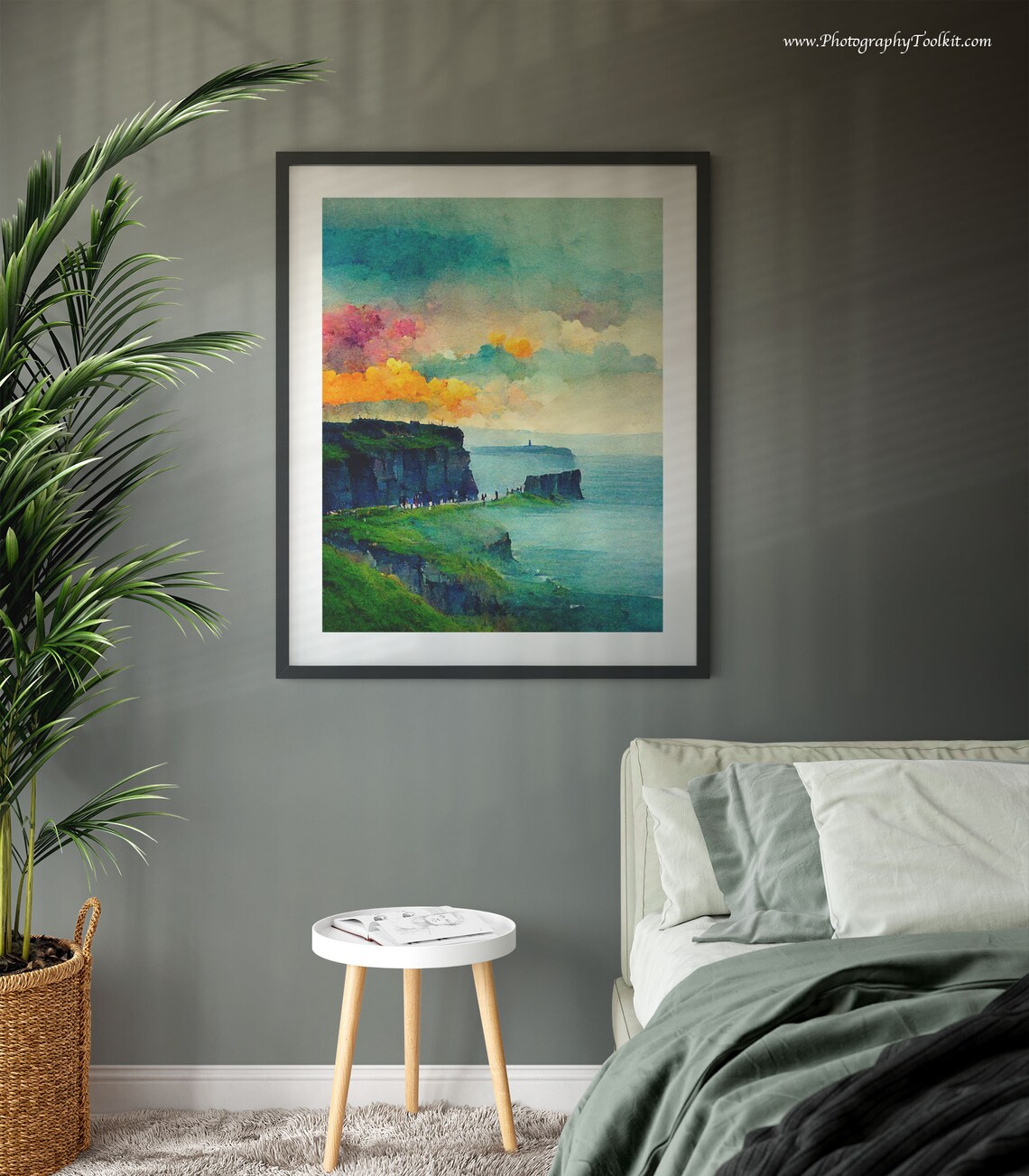 Cliffs Of Moher Travel Print, Irish Landscape - Image 3