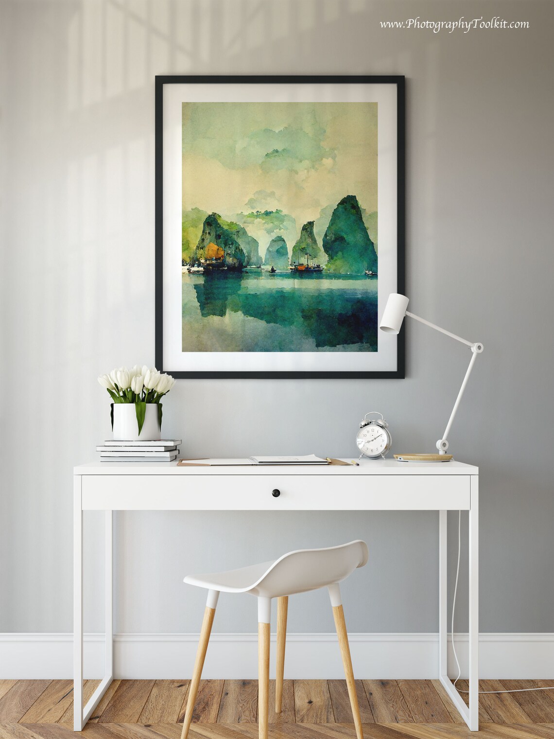 Ha Long Bay Vietnam Travel Poster, Vietnam Photo - Image 2