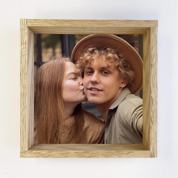 Just Because Gift For Him, Photo Decor Wall Art Print