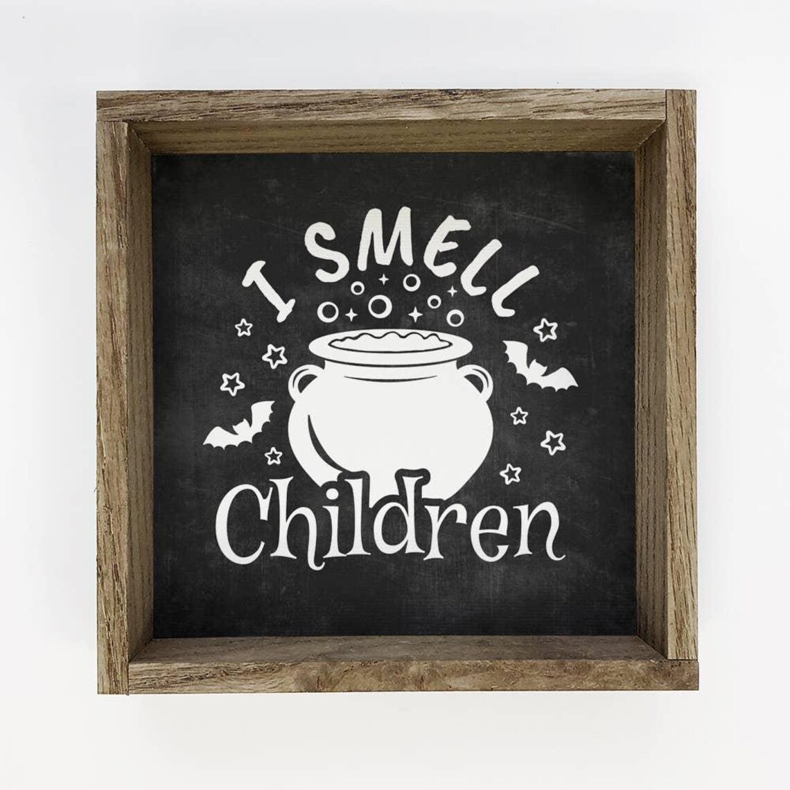 I Smell Children Halloween Word Art Print
