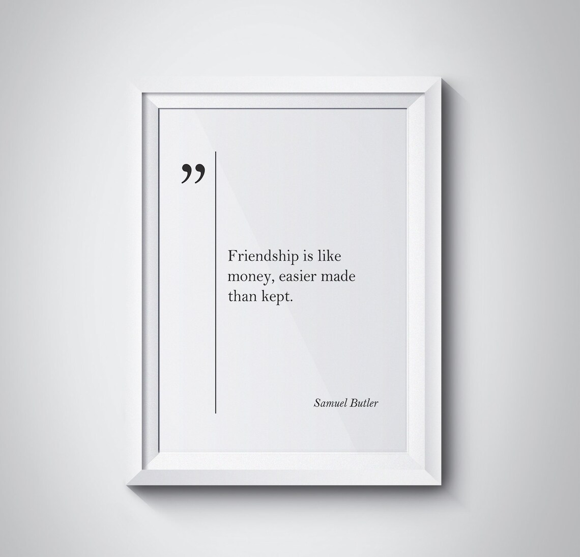 Samuel Butler Quote Old Friend Gift Samuel Butler Print Friendship Quote Best Friend Gift Samuel Butler Wall Art Friendship Gift Friend Art