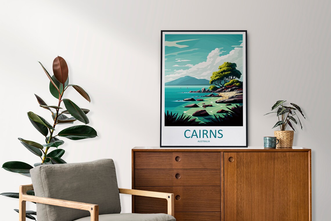 Cairns Travel Poster, Australia Wall Decor - Image 2