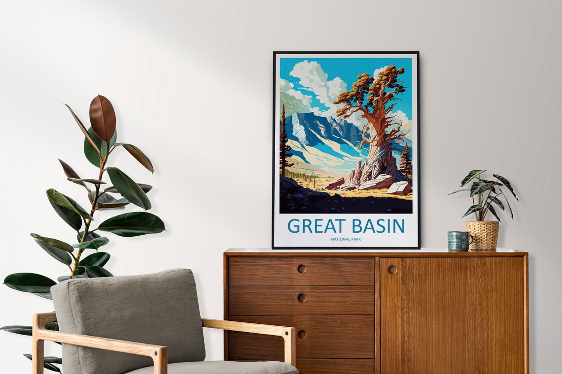 Great Basin National Park Ancient Bristlecone Pine Alpine Poster - Image 2