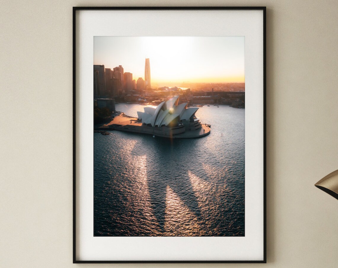 Sydney Opera House Sydney Harbour Travel Poster - Image 3