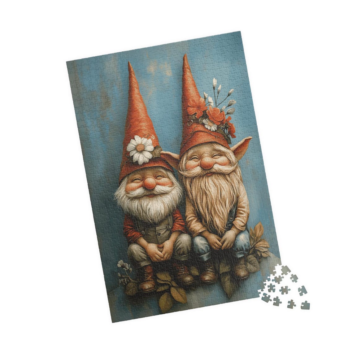 Gnome Bothers Jigsaw Puzzle Gift For Holidays Birthdays Get Well And Nursing Homes Fun Tech Free Activity - Image 4