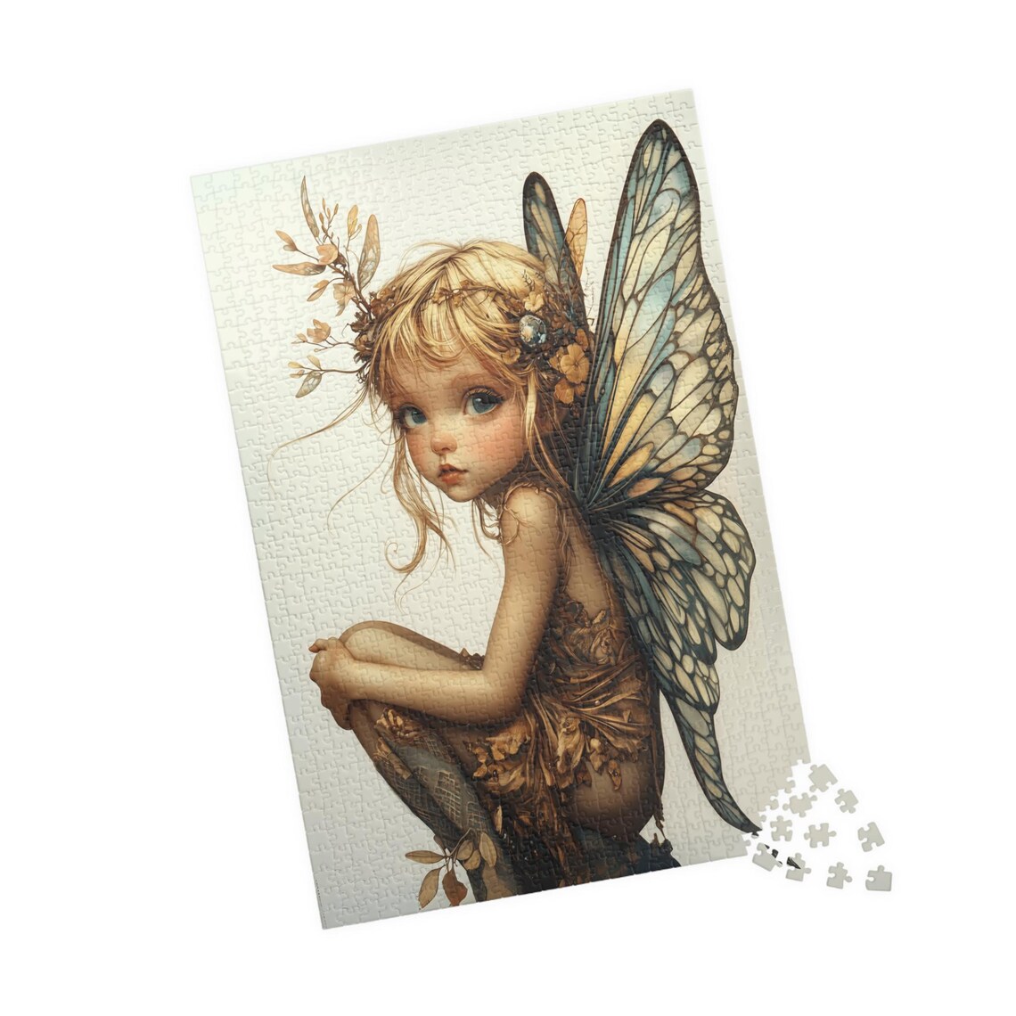 Dela Pixie Jigsaw Pretty Little Fairy Poster Print - Image 4