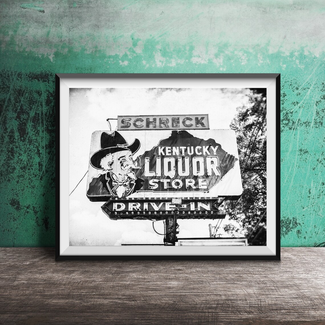 Schreck Liquor Store Louisville Neon Sign Photo Print - Image 2