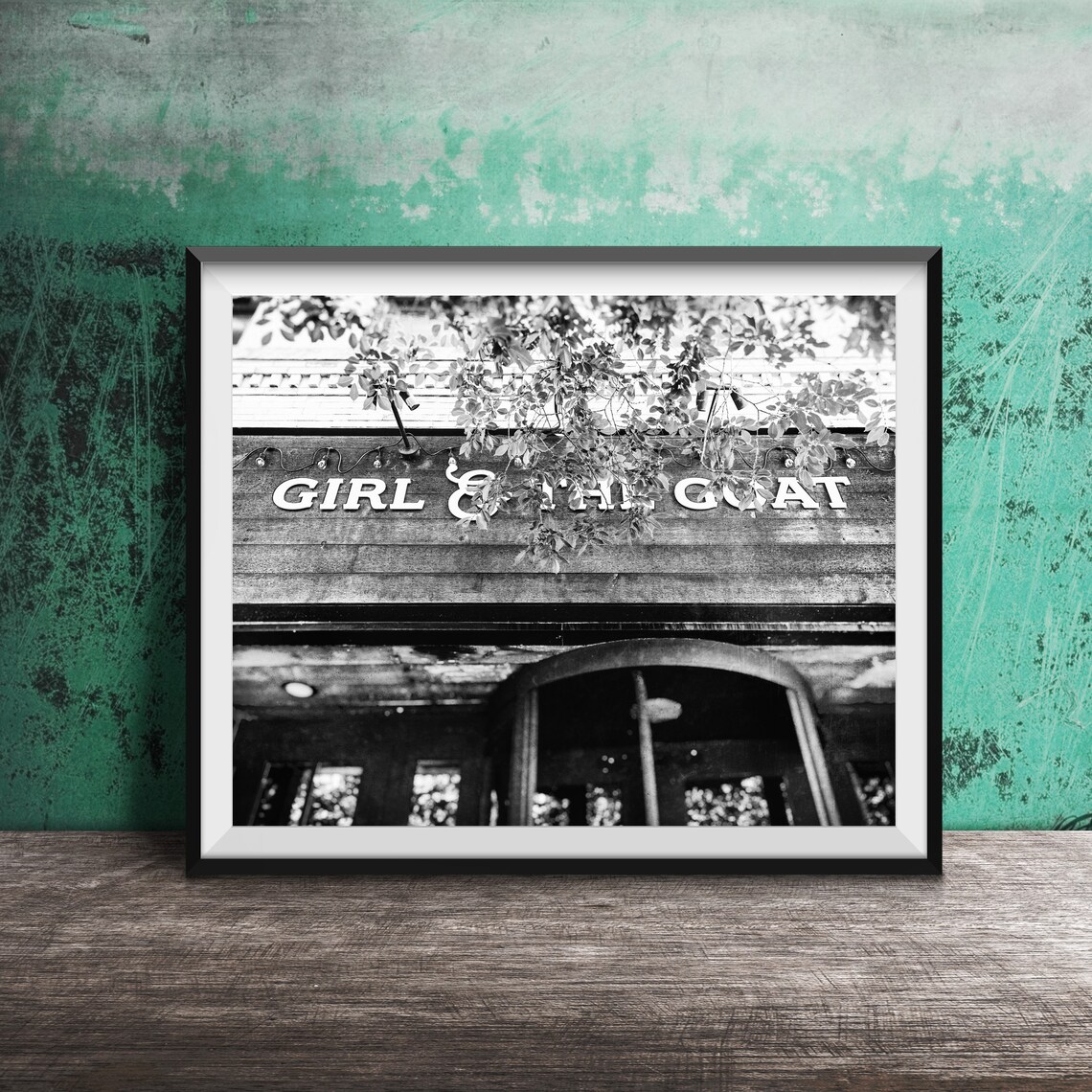 Girl and the Goat Restaurant Facade Chicago Sign Photography Poster - Image 2