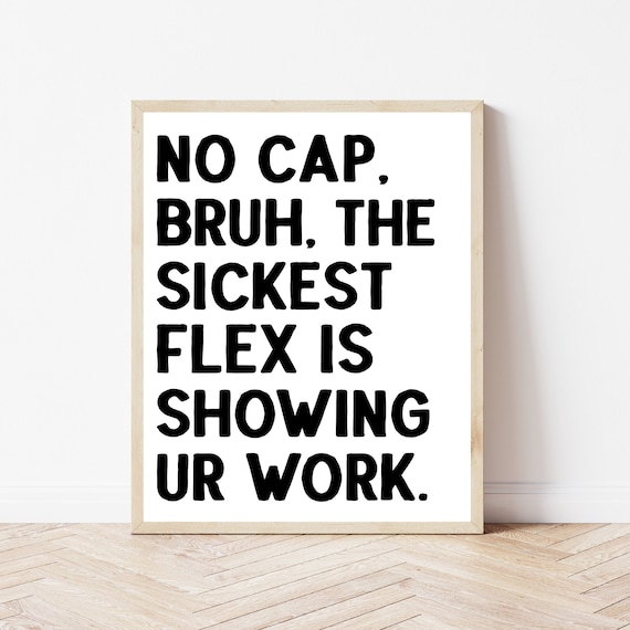 High School Math Funny Classroom Poster, Teacher Gift