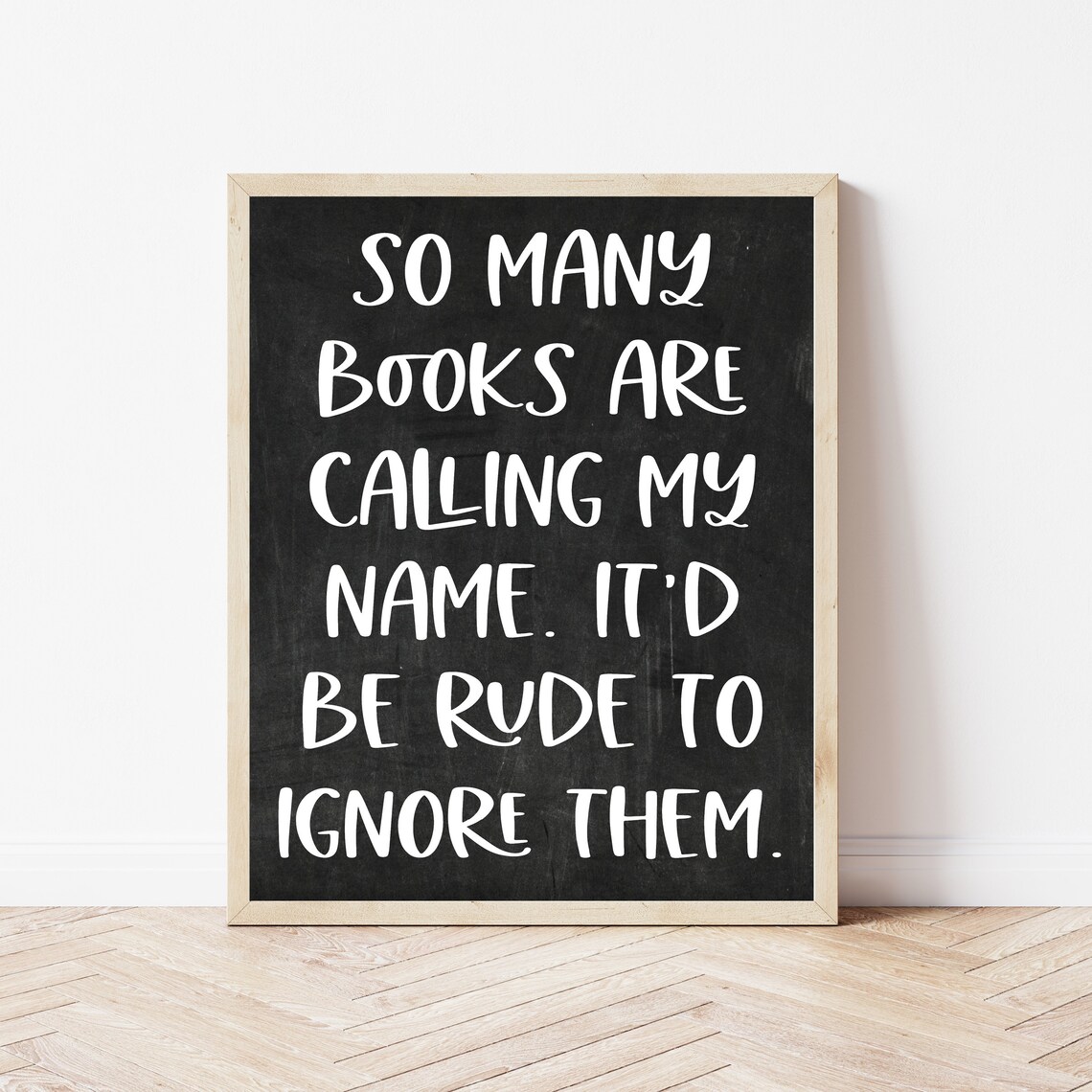 Library Wall Art, Literary Print for Book Lovers