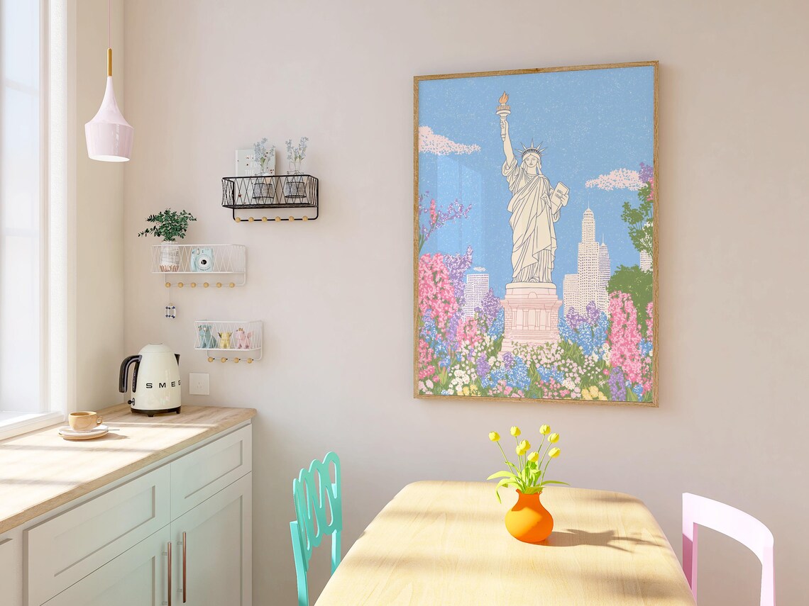New York City Statue Of Liberty Art Print - Image 3
