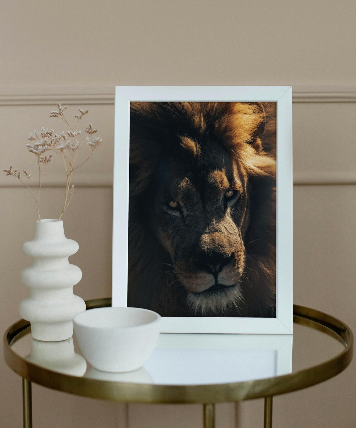Majestic Lion Portrait, Wildlife Photography - Image 6