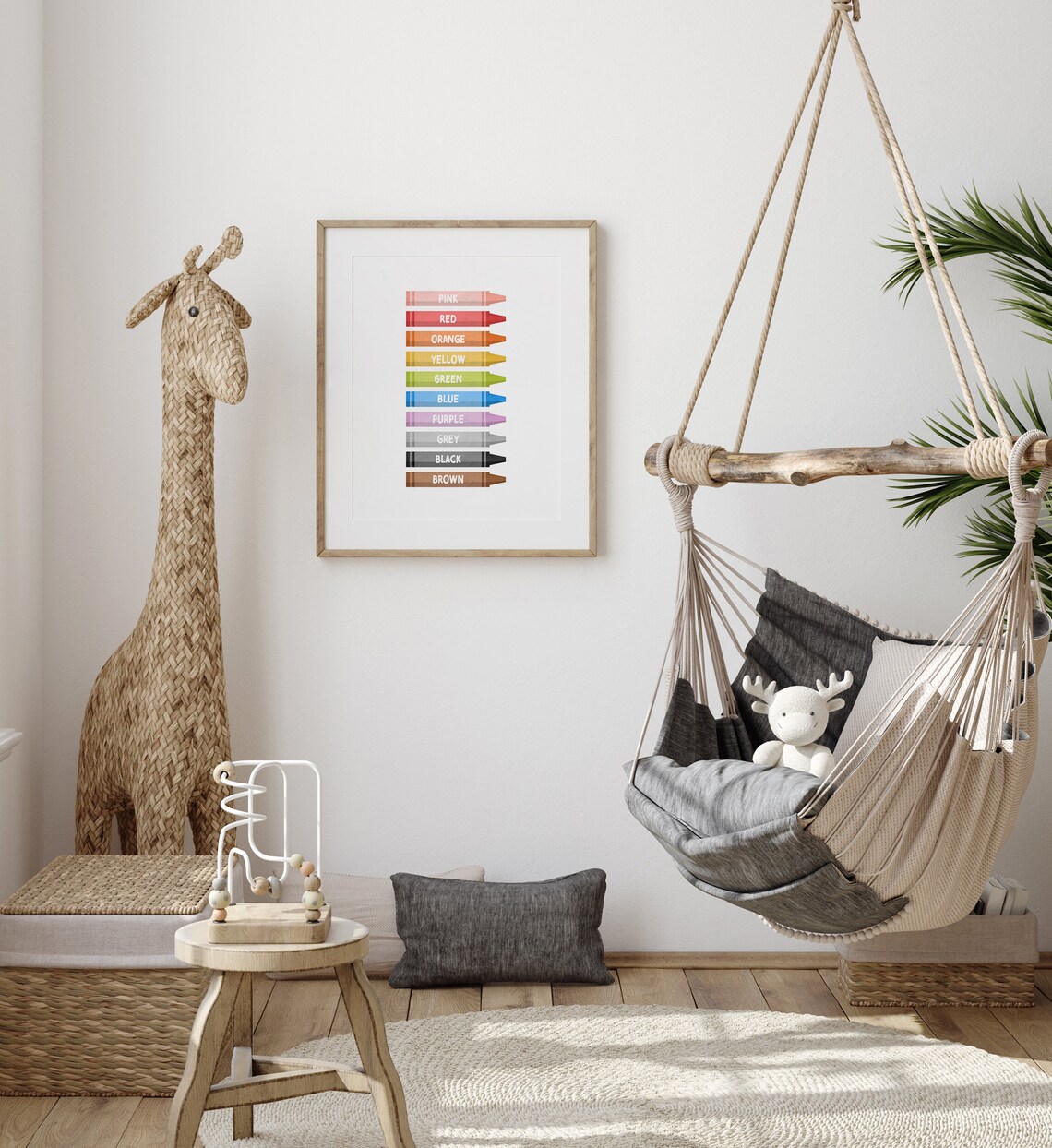 Colors Educational Poster, Classroom Learning Art Print - Image 5