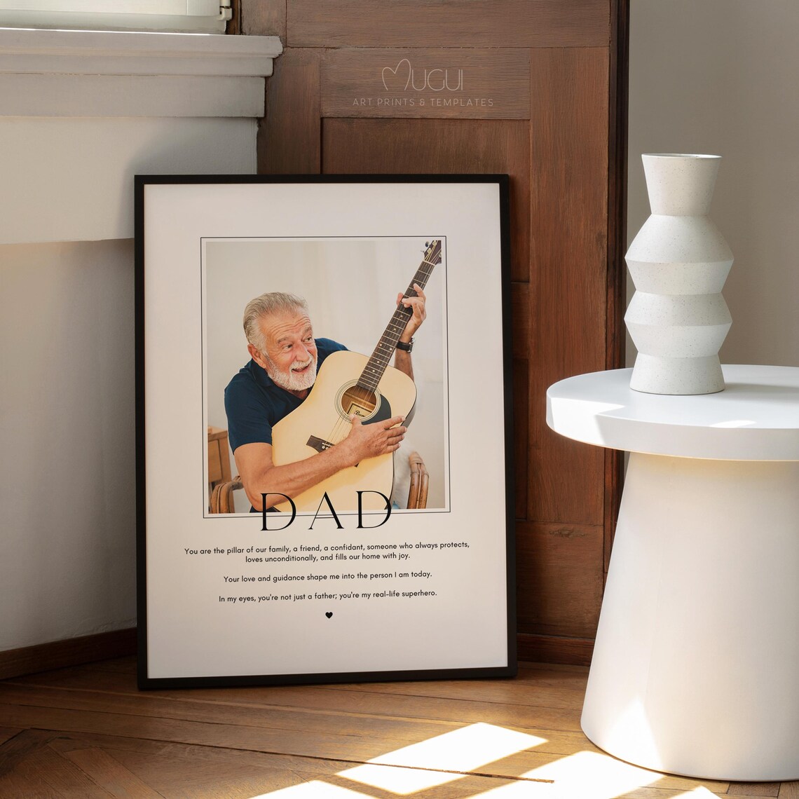 Dad Art Print, Customizable Father's Day Gift - Image 7