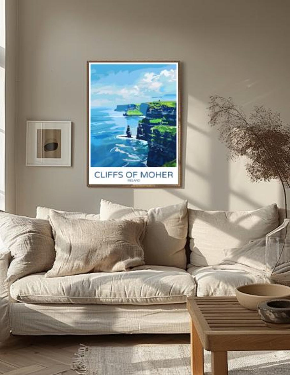Cliffs Of Moher Ireland Dramatic Coastal Landscape Travel Poster - Image 2