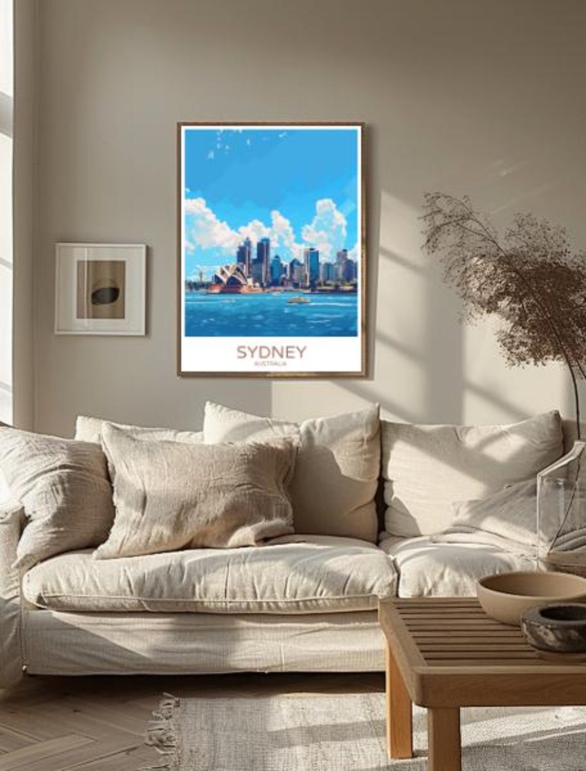 Sydney Australia Opera House Harbor Bright City Travel Poster - Image 2