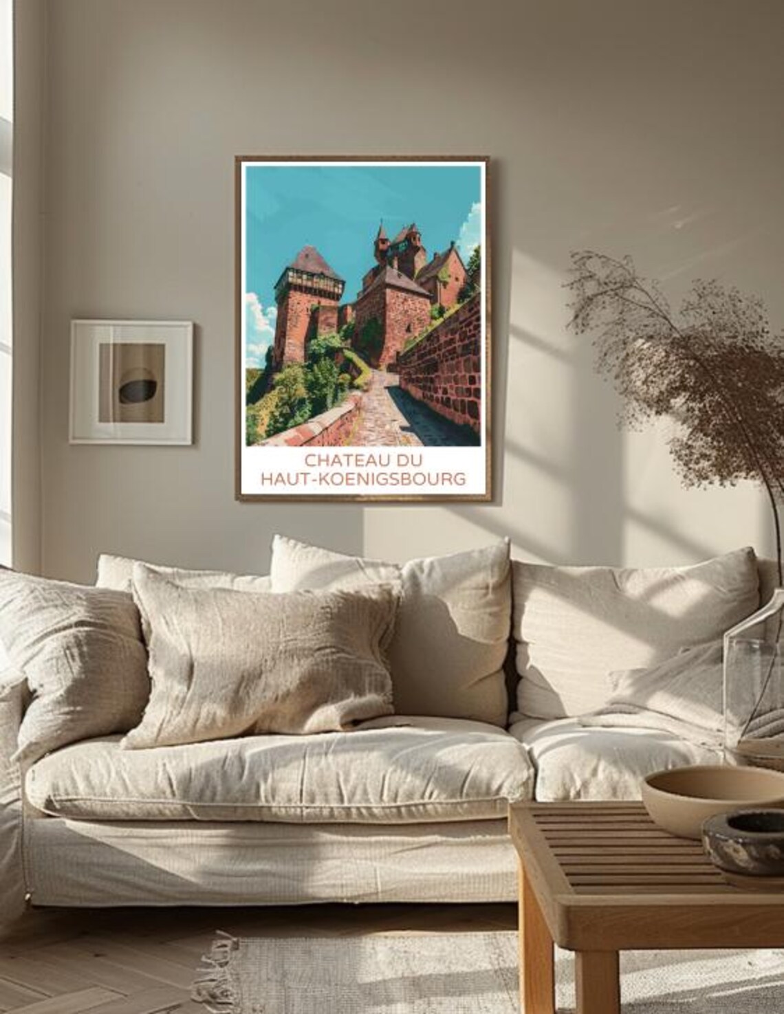 Chateau du Haut-Koenigsbourg Medieval Castle France Travel Poster - Image 3