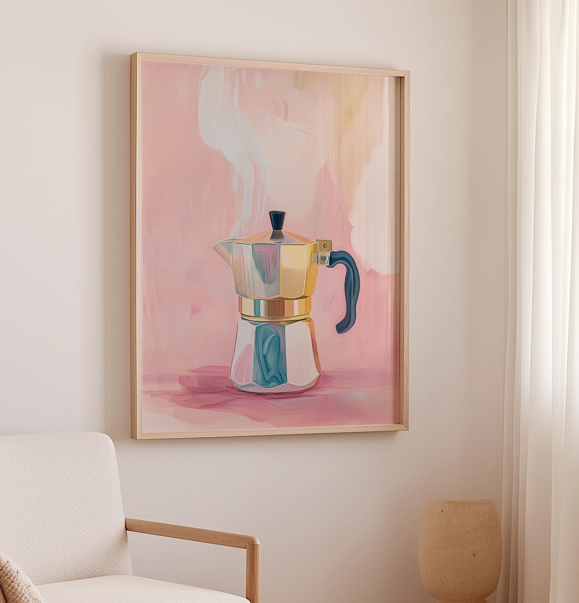 Coffee Lover Club Vintage Coffee Maker Kitchen Poster - Image 2