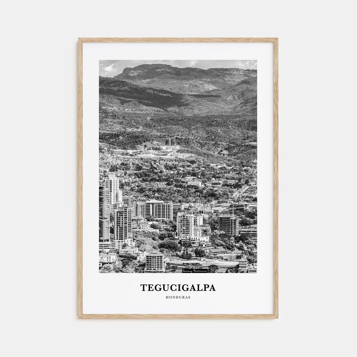 Tegucigalpa Wall Art Tegucigalpa Wall Decor Tegucigalpa Poster Tegucigalpa Home Decor Tegucigalpa Travel Gift Tegucigalpa Travel Print