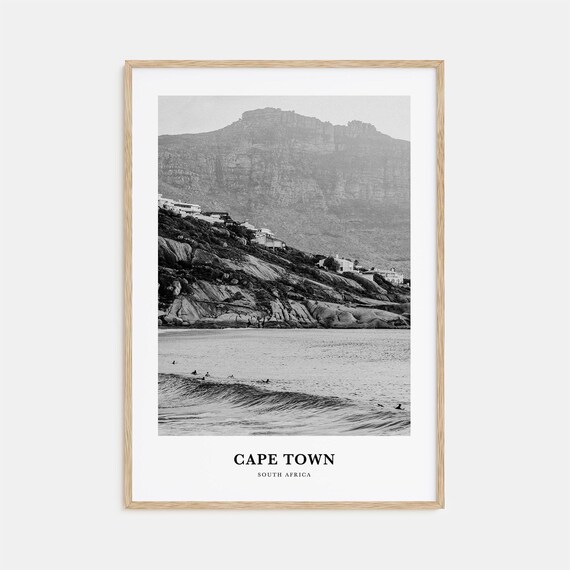 Cape Town Wall Art No 2 Cape Town Wall Decor Cape Town Poster Cape Town Home Decor Cape Town Travel Gift Cape Town Travel Print