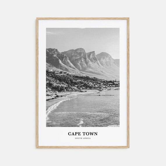 Cape Town Wall Art No 1 Cape Town Wall Decor Cape Town Poster Cape Town Home Decor Cape Town Travel Gift Cape Town Travel Print