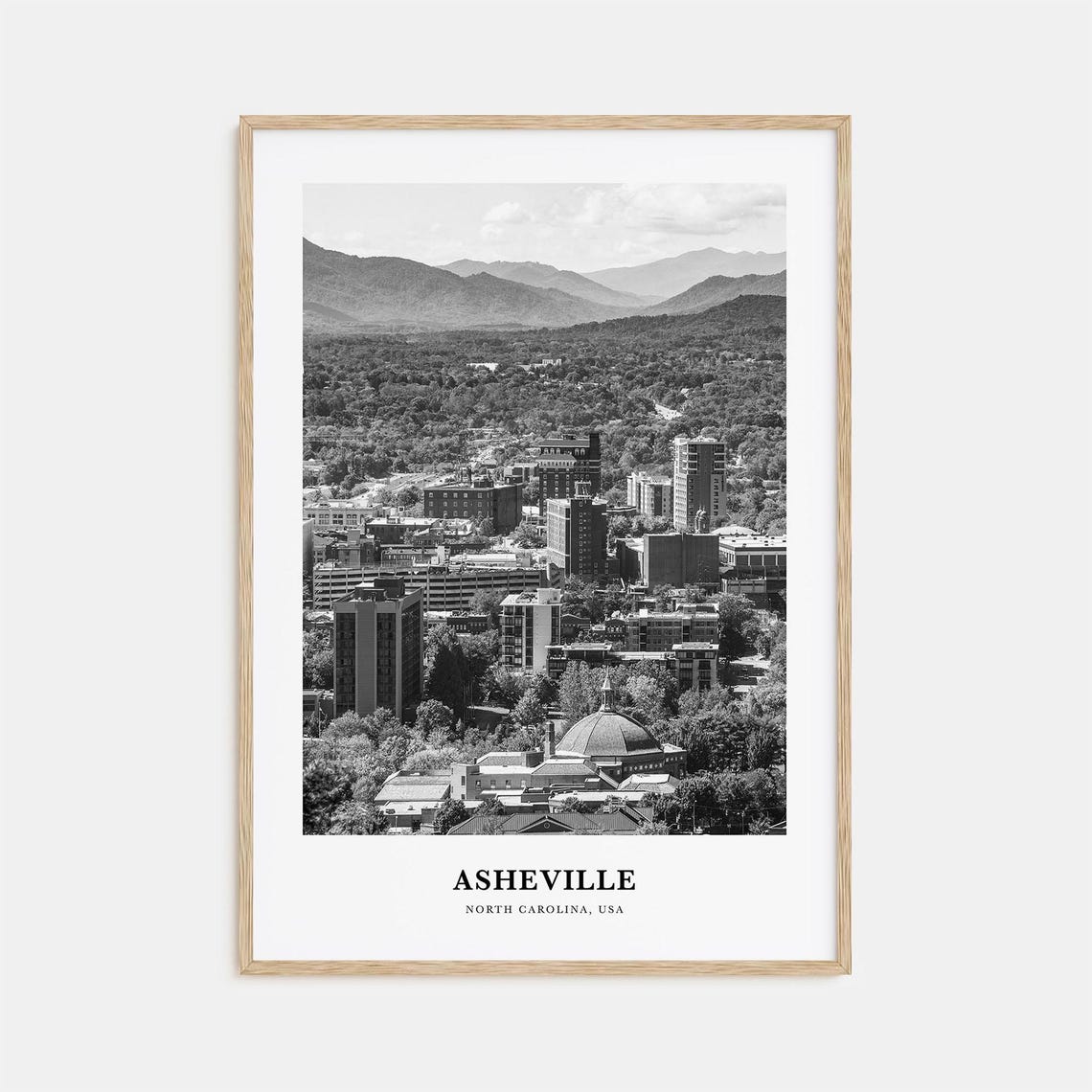 Asheville Wall Art No 2 Asheville Wall Decor Asheville Poster Asheville Home Decor Asheville Travel Gift Asheville Travel Print