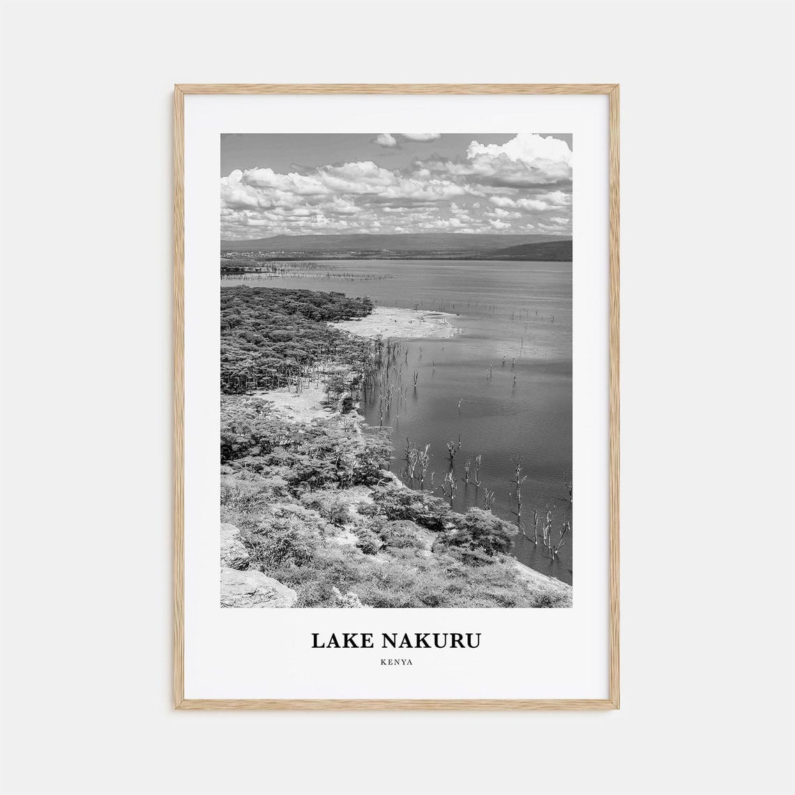 Lake Nakuru Wall Art Lake Nakuru Wall Decor Lake Nakuru Poster Lake Nakuru Home Decor Lake Nakuru Travel Gift Lake Nakuru Travel Print