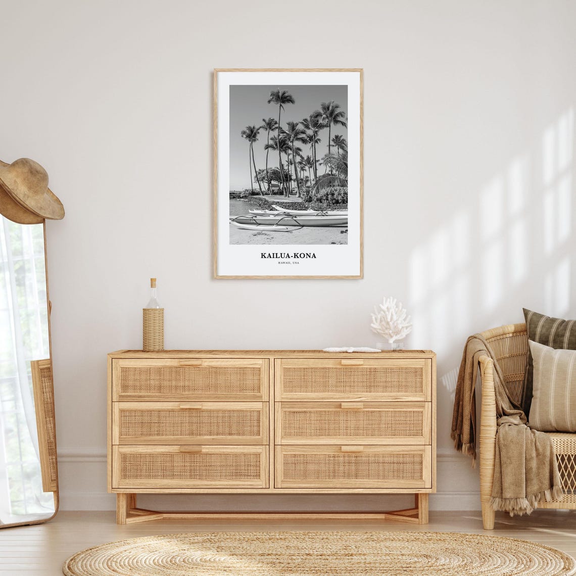 Kailua Kona Wall Art Kailuakona Wall Decor Kailuakona Poster Kailuakona Home Decor Kailuakona Travel Gift Kailuakona Travel Print - Image 3