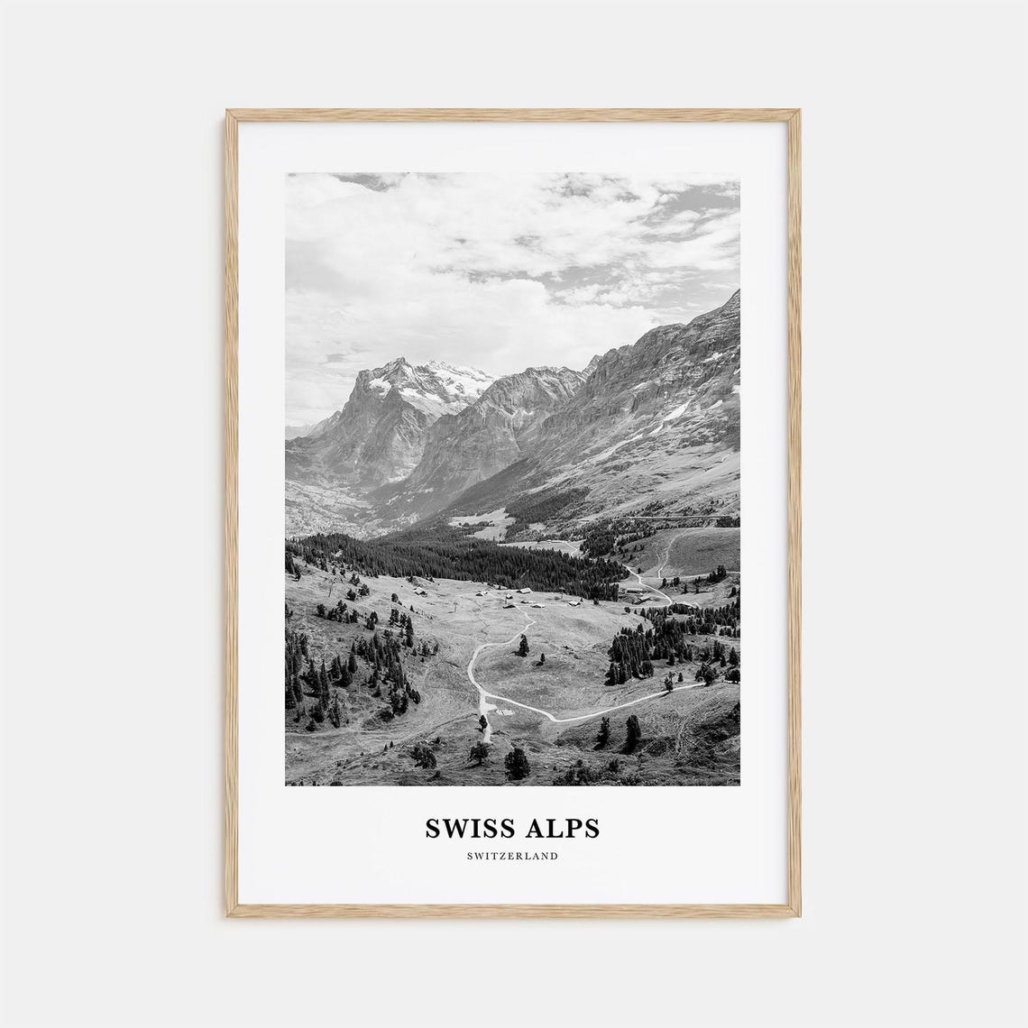 Swiss Alps Wall Art Swiss Alps Wall Decor Swiss Alps Poster Swiss Alps Home Decor Swiss Alps Travel Gift Swiss Alps Travel Print