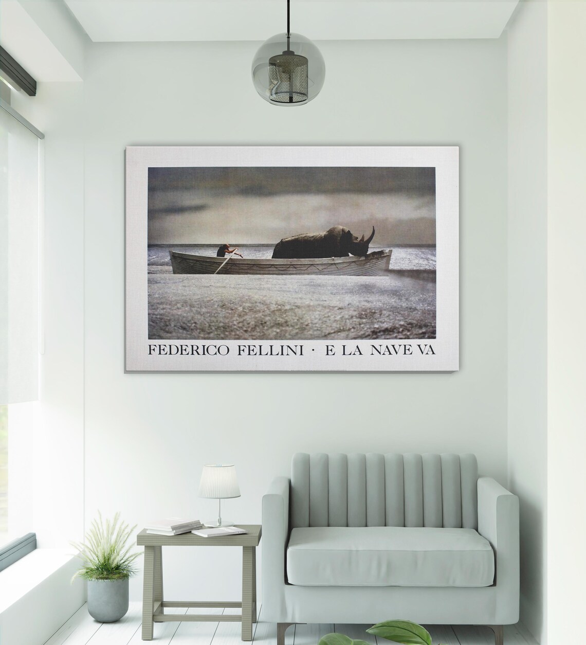 Federico Fellini Vintage Print, The Ship Goes E La Nave Va - Image 3