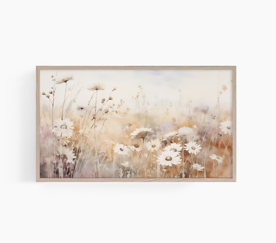 Spring Wildflower Country Farmhouse Art Print