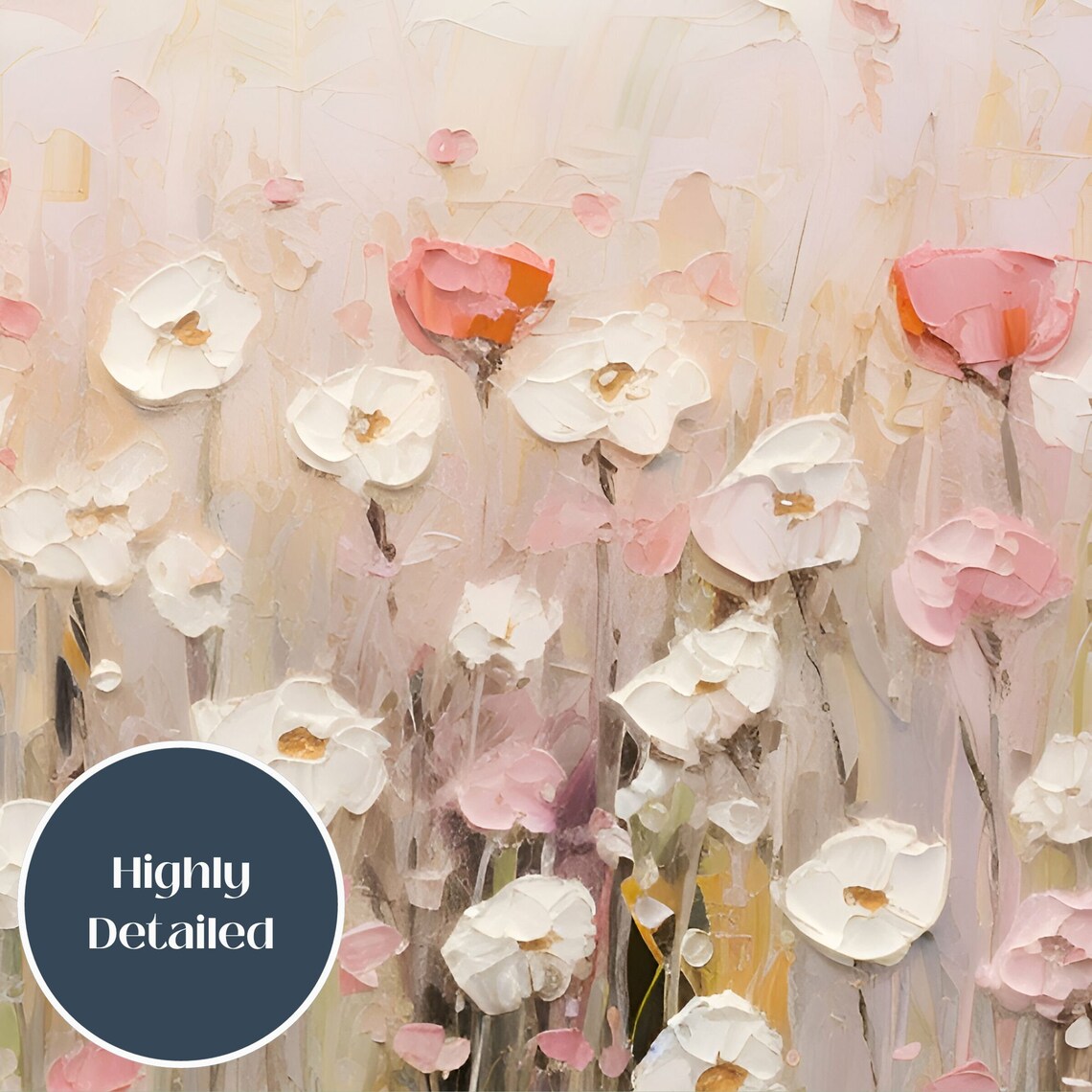 Wildflower Art Print, Boho Girls Room Decor - Image 3