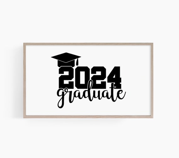 Graduation Frame Tv Art Graduation Tv Art Decor Grad Party Tv Art Grad Party Decor College Graduation Frame Tv Art High School Grad Tv