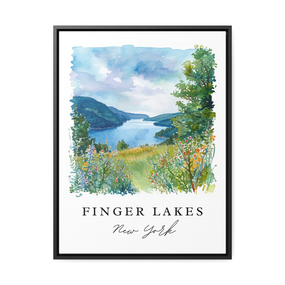 Finger Lakes NY Upstate Wall Art Print - Image 2