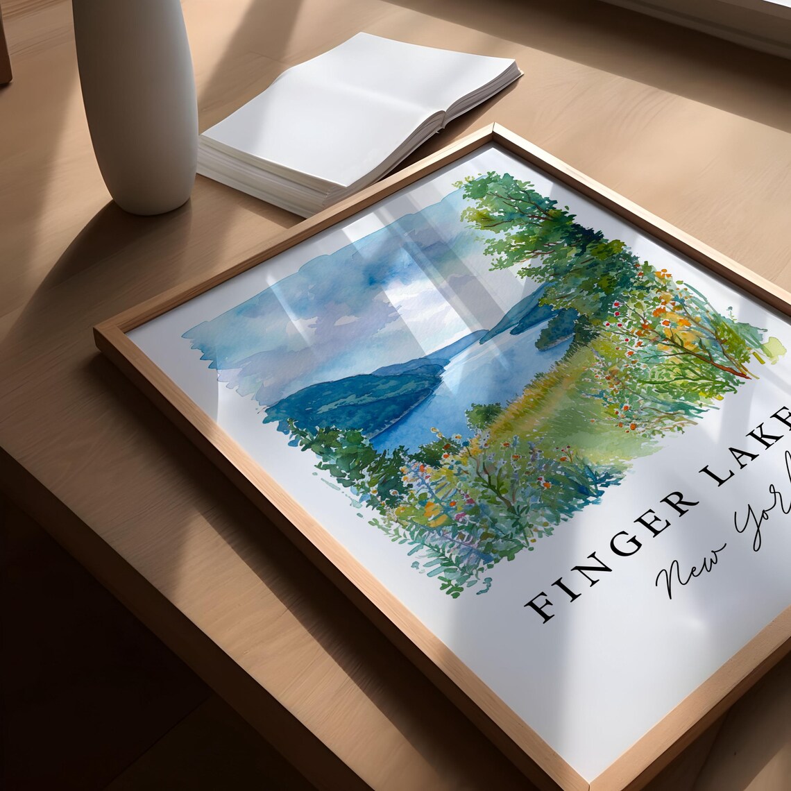 Finger Lakes NY Upstate Wall Art Print - Image 5