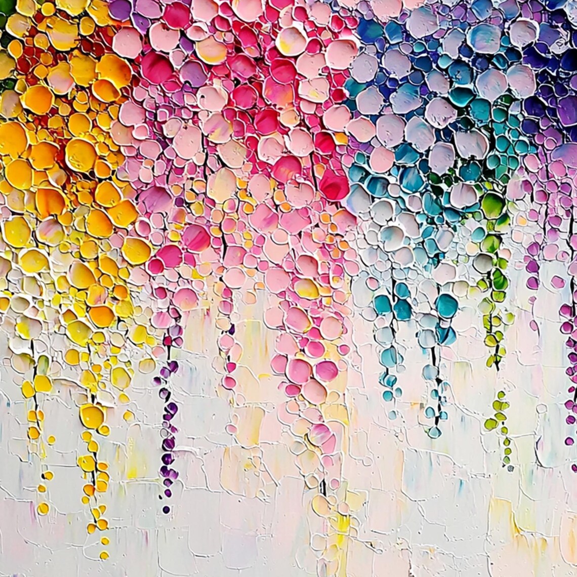 Abstract Floral Blossom Art Print, Modern Boho - Image 3