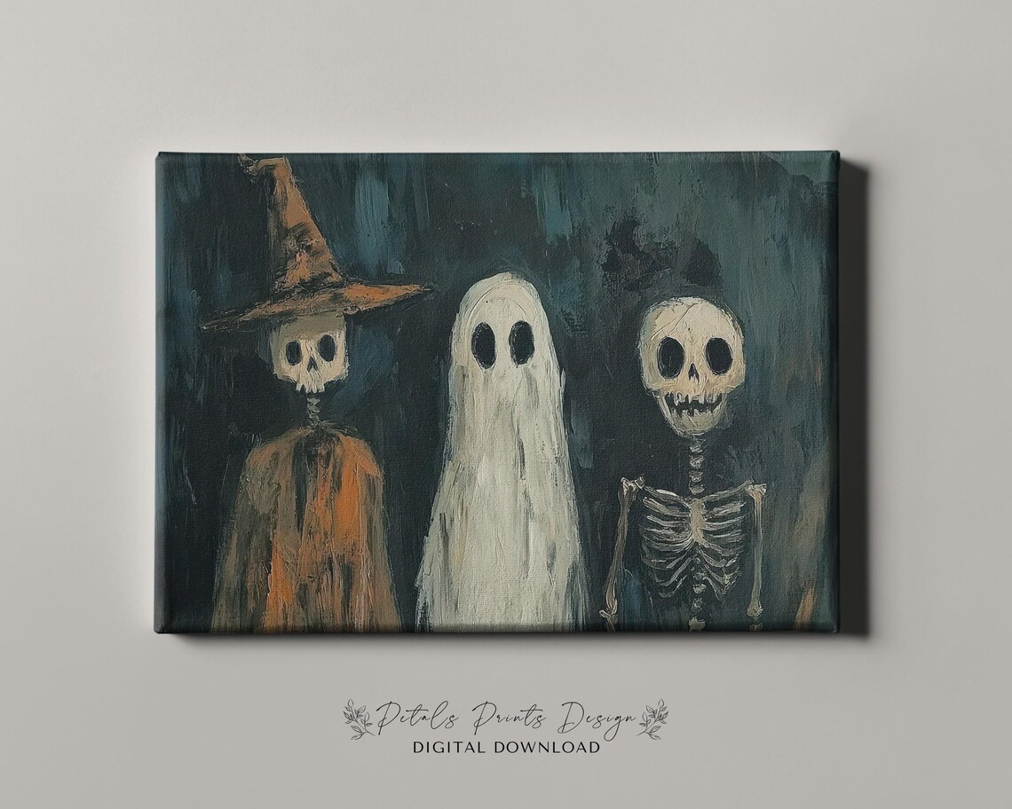 Witchy Decor Halloween Wall Art Poster Print - Image 4
