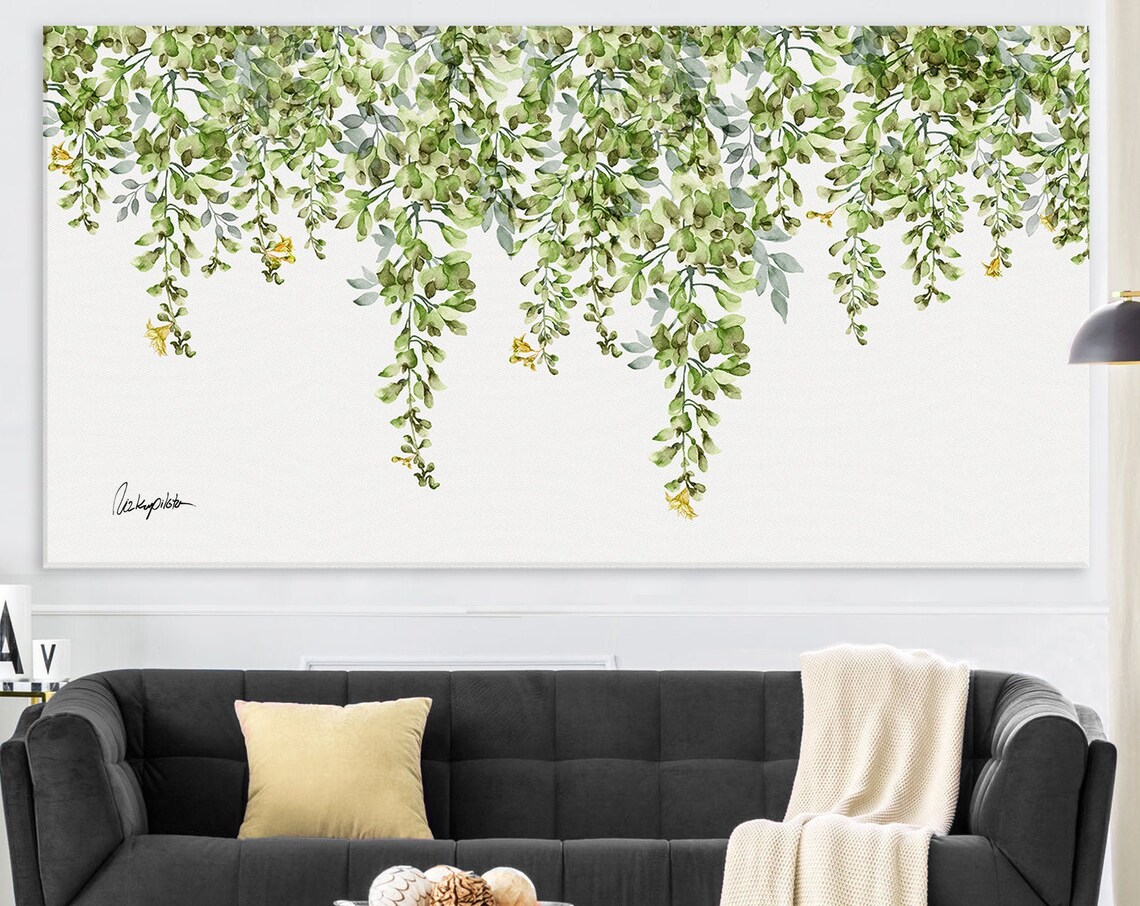 Botanical Watercolor Art Print for Office Walls - Image 2