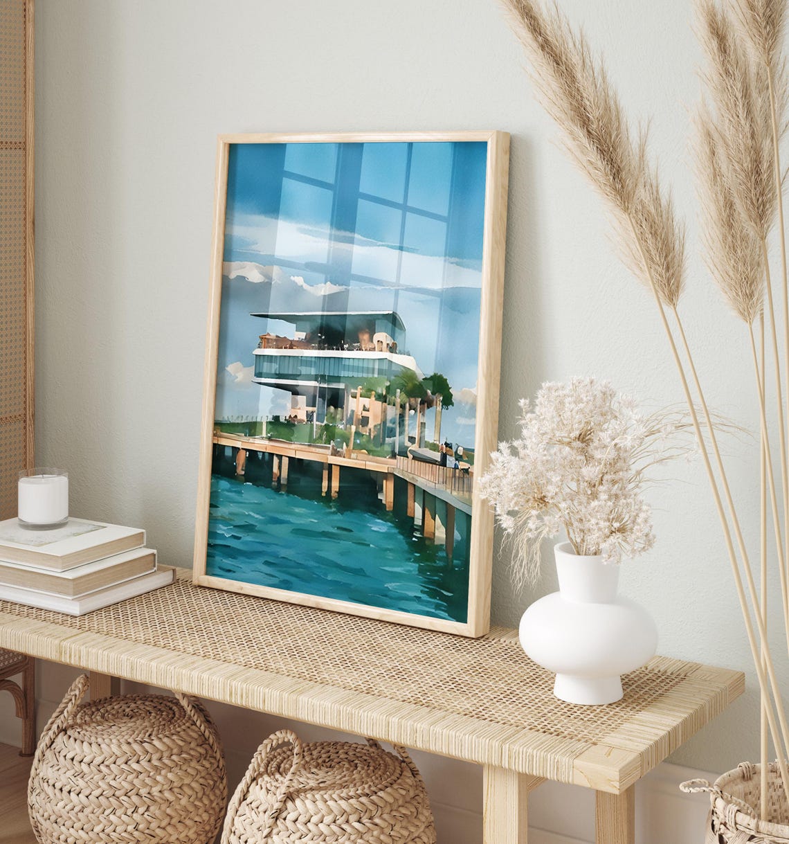 St Petersburg Print St Petersburg Watercolor Decor St Petersburg Wall Art Travel Gift Unique Home Decor Travel Poster Print - Image 2