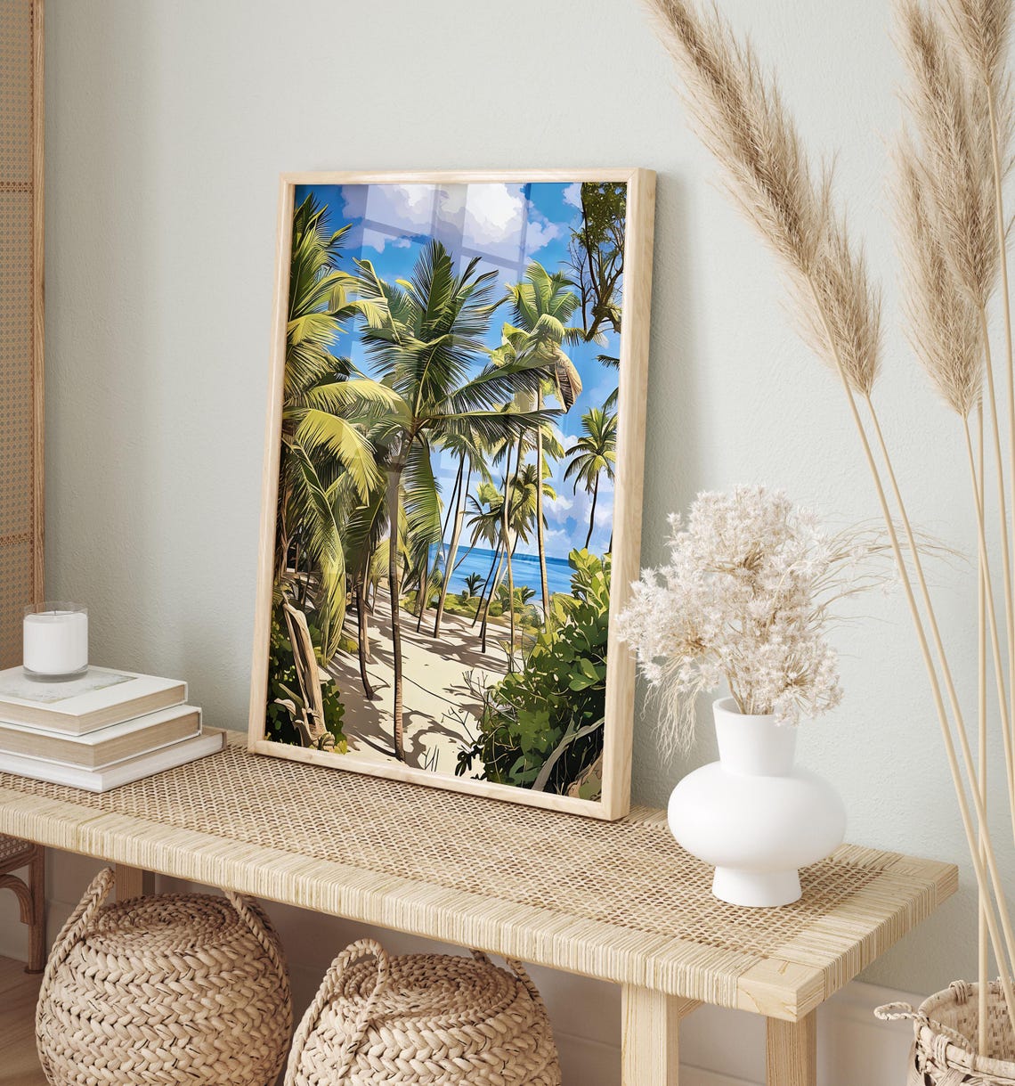 Martinique Watercolor Art Martinique Wall Art Martinique Painting Martinique Artwork Travel Poster Print Martinique Art Print - Image 2