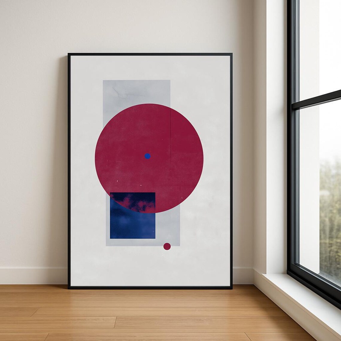 High Resolution Abstract Geometric Wall Art