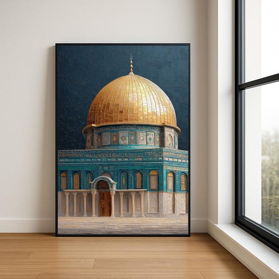 High Resolution Landmark Oil Painting