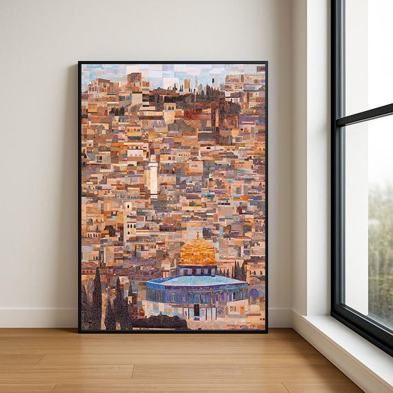 High Resolution Landmark Oil Painting