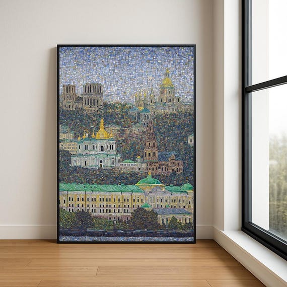 High Resolution Landmark Oil Painting