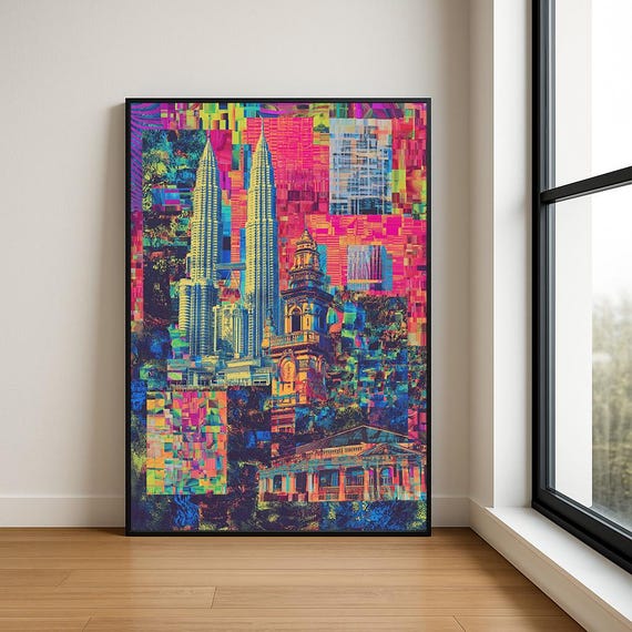 High Resolution Landmark Oil Painting